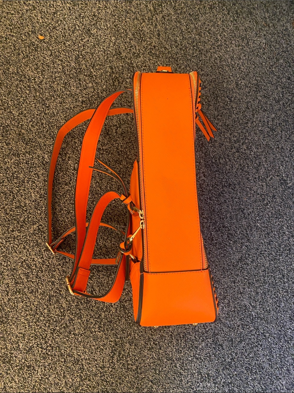 Calpak Orange Kaya Backpack - Picture 3 of 5